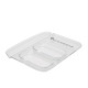 Plastic Tint Tray , Brush Stand & 2 compartments