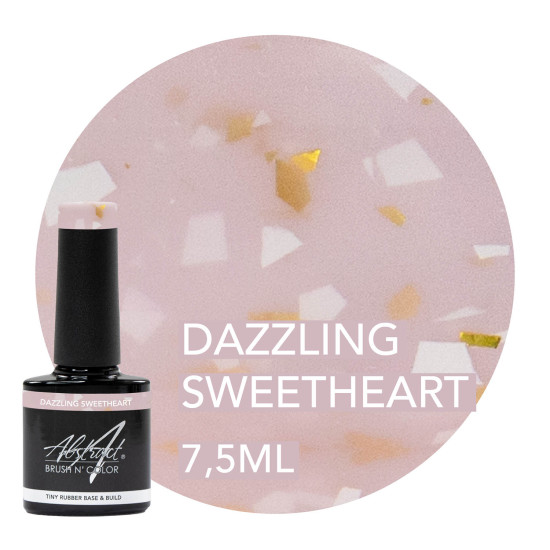 Rubber Base & Build - BIAB BASE COAT - DAZZLING SWEETHEART 7.5ml (Romantic)