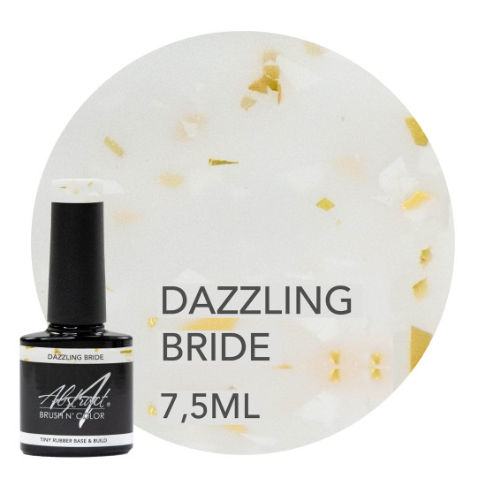 Rubber Base & Build - BIAB BASE COAT - DAZZLING BRIDE 7.5ml (Romantic) 