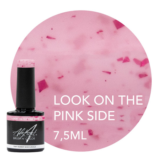 Rubber Base & Build Dazzling LOOK ON THE PINK SIDE 7.5ml (Collectie Pink Is An Attitude) 