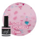 Rubber Base & Build - BIAB BASE COAT - Dazzling LOVE YOURSELF 7.5ml (Pink Is An Attitude) 