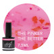 Rubber Base & Build - BIAB BASE COAT - Dazzling THE PINKER THE BETTER 7.5ml (Pink Is An Attitude) 