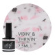 Rubber Base & Build - BIAB BASE COAT - Dazzling VIBIN' & THRIVIN' 7.5ml (Pink Is An Attitude) 