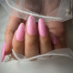 Rubber Base & Build Dazzling TOO GLAM TO GIVE A DAMN 7.5ml (Collection Pink Is An Attitude) 