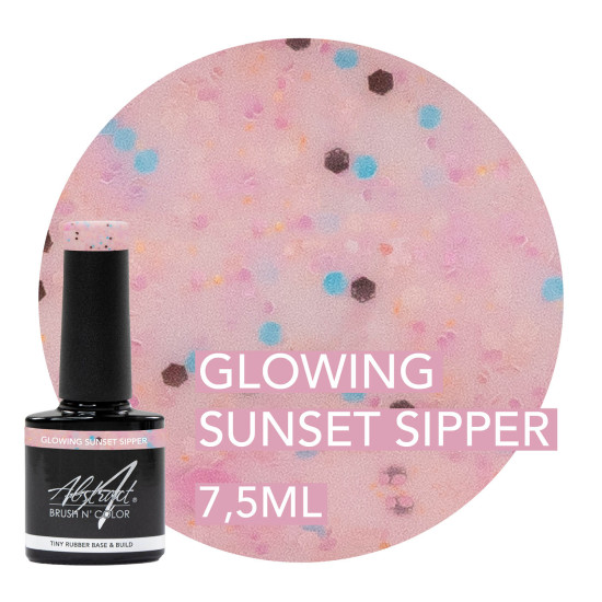 Rubber Base & Build GLOWING SUNSET SIPPER 7.5ml (Summer Vibes) 
