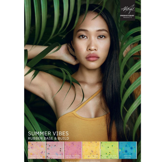 Poster A3 Rubber Base & Build SUMMER VIBES Collection