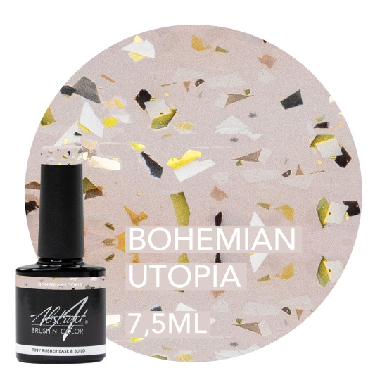 Rubber Base & Build - BIAB BASE COAT - BOHEMIAN UTOPIA 7.5ml (Spirit Of Ibiza)