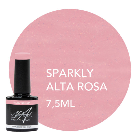 Rubber Base & Build SPARKLY ALTA ROSA 7.5ml (Sparkly) | LAUNCH 07.02.2025