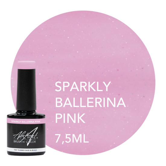 Rubber Base & Build SPARKLY BALLERINA PINK 7.5ml (Sparkly) | LAUNCH 07.02.2025