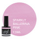 Rubber Base & Build - BIAB BASE COAT - SPARKLY BALLERINA PINK 7.5ml (Sparkly)