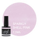 Rubber Base & Build - BIAB BASE COAT - SPARKLY SHELL PINK 7.5ml (Sparkly)