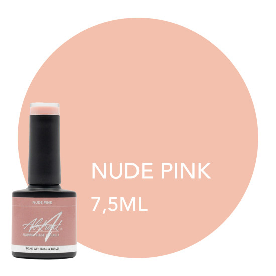 Rubber Base & Build - BIAB BASE COAT - NUDE PINK 7.5ml