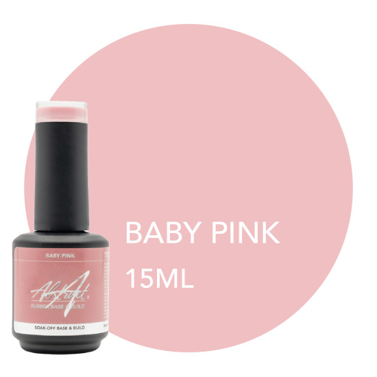 Rubber Base & Build - BIAB BASE COAT - BABY PINK 15ml 