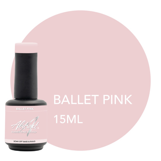 Rubber Base & Build - BIAB BASE COAT - BALLET PINK 15ml