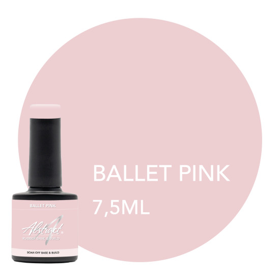 Rubber Base & Build - BIAB BASE COAT - BALLET PINK 7.5ml