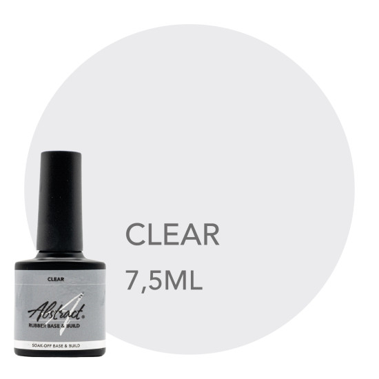 Rubber Base & Build - BIAB BASE COAT - CLEAR 7.5ml