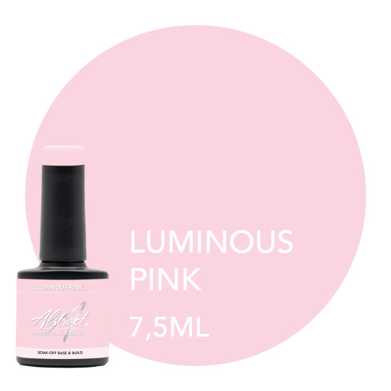 Rubber Base & Build - BIAB BASE COAT - LUMINOUS PINK 7.5ml