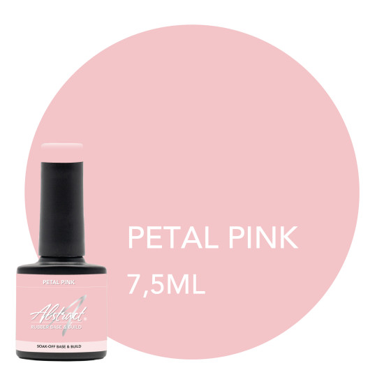 Rubber Base & Build - BIAB BASE COAT - PETAL PINK 7.5ml