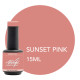 Rubber Base & Build - BIAB BASE COAT - SUNSET PINK 15ml 