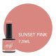 Rubber Base & Build - BIAB BASE COAT - SUNSET PINK 7.5ml