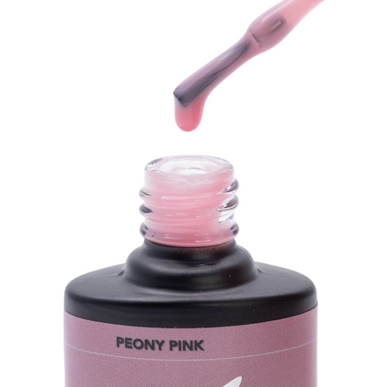 Rubber Base & Build - BIAB BASE COAT - PEONY PINK 7.5ml