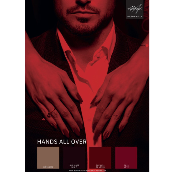 Poster A3 HANDS ALL OVER 