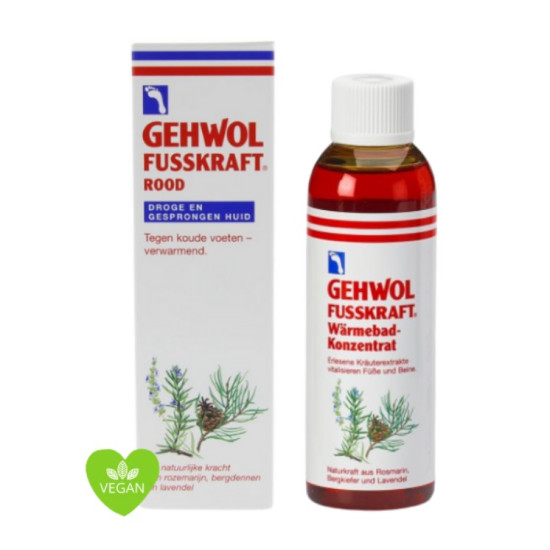 Verwarmend Voetenbad 150ml, Gehwol Fusskraft