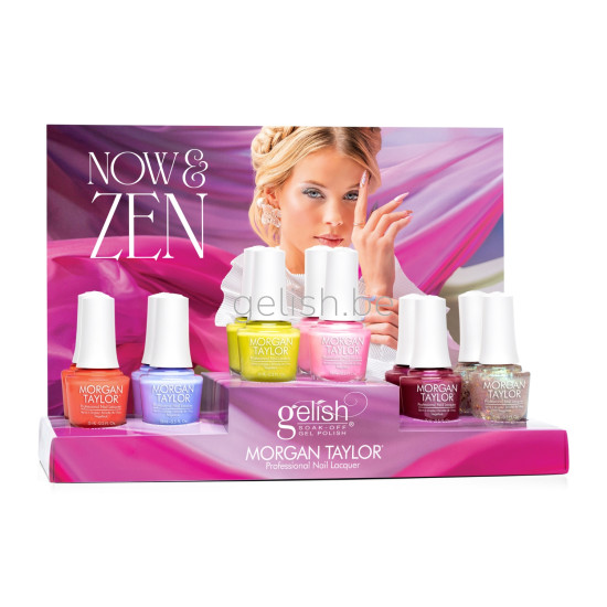 Now & Zen 12pc Display (12x15ml), Morgan Taylor 