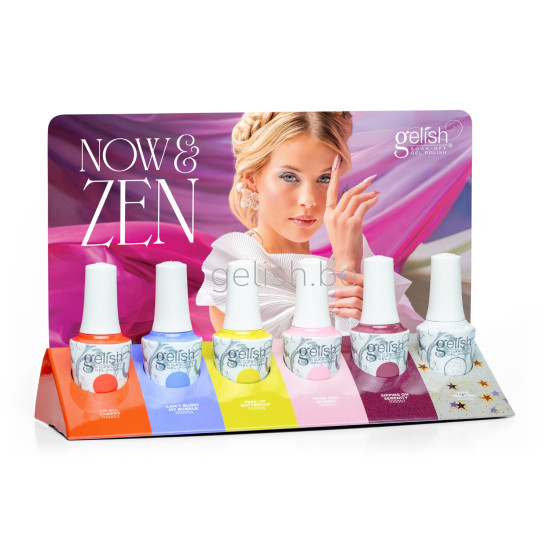 Now & Zen 6pc Display (6x15ml), Gelish | LAUNCH 03.03.2025