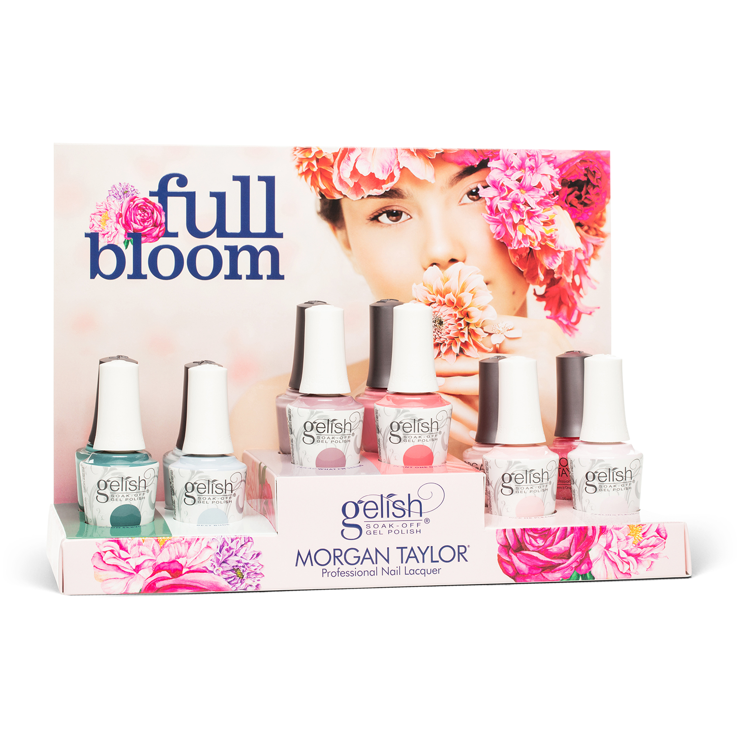 Full Bloom 12pc Display Mixed Gelish Morgan Taylor