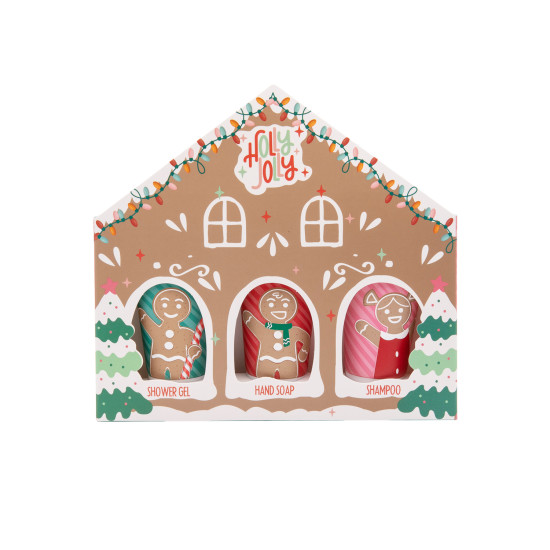 Holly Jolly Bath Gift Set