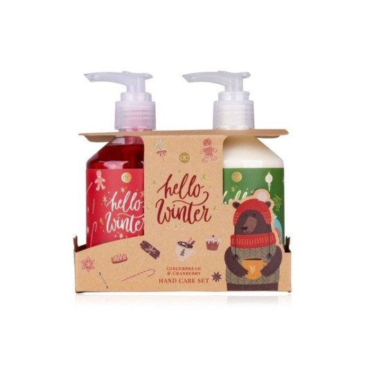 Hello Winter Hand Care Set Hand Soap & Hand Lotion 