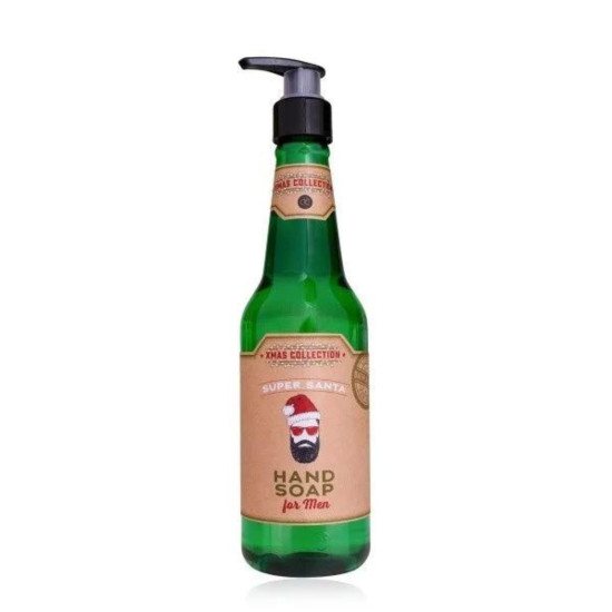 Heren Collectie XMAS Handzeep 330ml in Bierfles