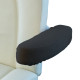 Universal Terry Cloth Armrest Cover Black