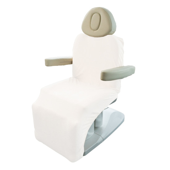 Universal Traetmentchair Terry Cloth Cover White 