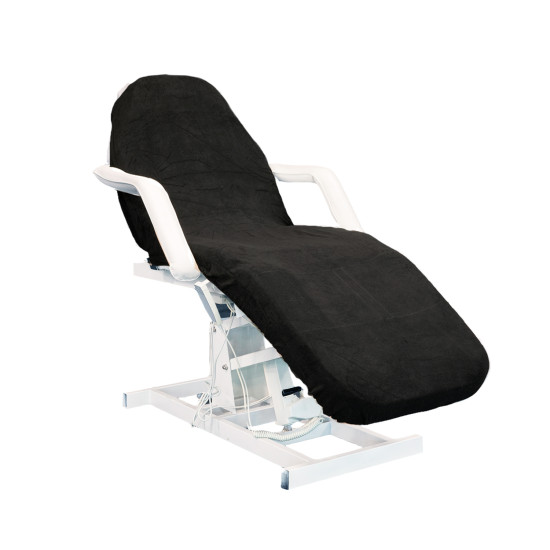 Universal Velour Treatment Chair Cover - BLACK 