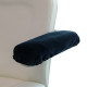 Velvet Armrest Cover – Universal Fit BLACK