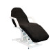 Badstoffen Stoelhoes voor Massage Tafel On-the-Go - Zwart