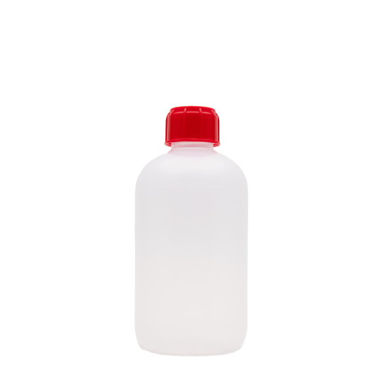 250ml Vloeistoffles met Rode Dop