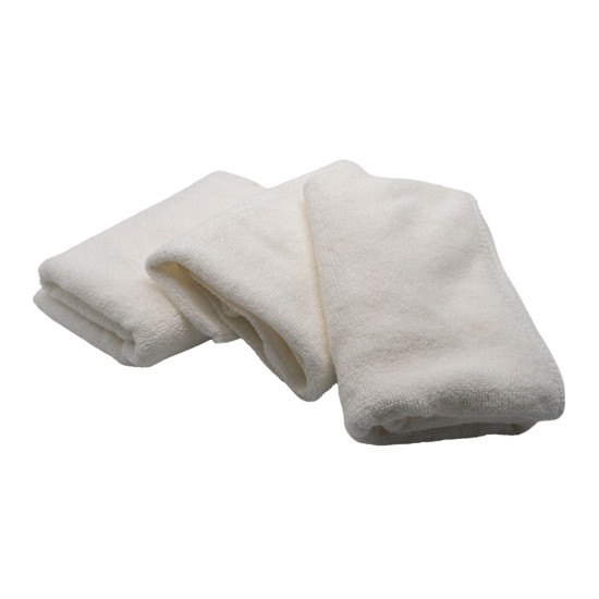 Compression Cloth Microfiber White 60x30 cm 3pcs