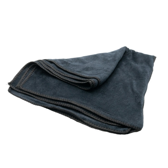 Compression Cloth Microfiber Black 60x30 cm 3pcs