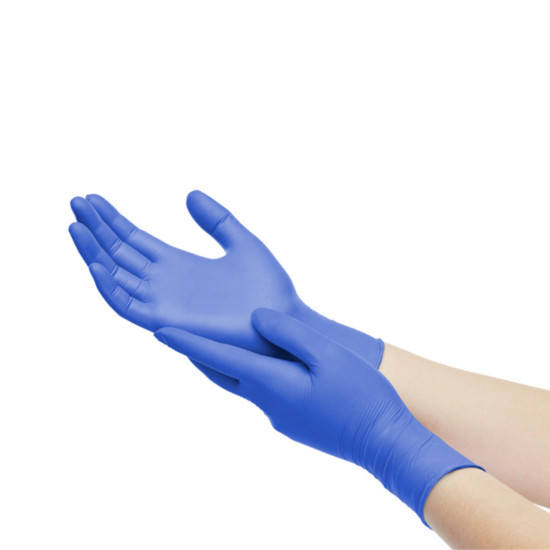 Antimicrobial Nitrile Gloves Soft Care Prime S - Violet Blue (100pcs)