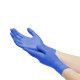 Antimicrobial Nitrile Gloves Soft Care Prime XS - Violet Blue (100pcs)