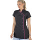 Tunic Elegance Black/Pink Trim - LARGE