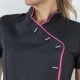 Tunic Elegance Black/Pink Trim - SMALL