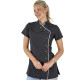 Tunic Elegance Black/White Trim - LARGE 