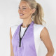 Tunic/Apron Diamond Zipper Purple - ONE SIZE