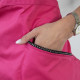 Tunic/Apron Diamond Zipper Pink - ONE SIZE