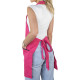 Tunic/Apron Diamond Zipper Pink - ONE SIZE