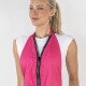 Tunic/Apron Diamond Zipper Pink - ONE SIZE